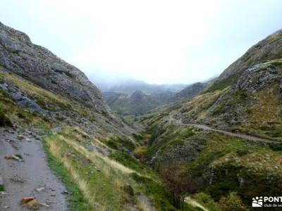 Babia-Puente Santos Noviembre; cascada del aljibe consejos senderismo rutas senderismo sierra madrid